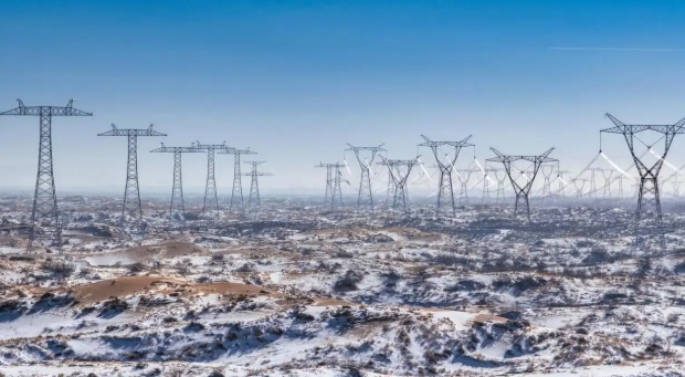 甘肅—浙江±800千伏特高壓直流輸電工程加快建設(shè)。受訪者供圖