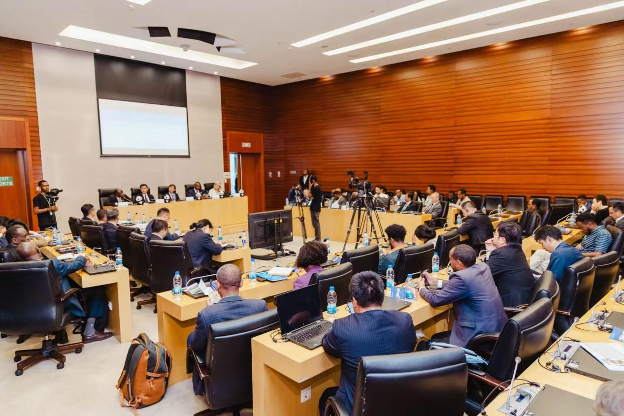 研討會(huì)現(xiàn)場。全球能源互聯(lián)網(wǎng)發(fā)展合作組織供圖