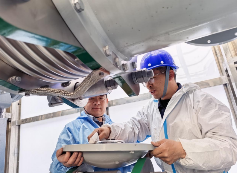 新建220千伏廟臺變加速建設(shè)。李偉攝